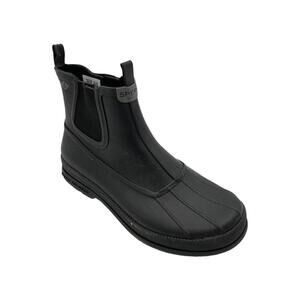 Sperry Men's Top-Sider Cold Bay Rubber Chelsea Boots Black - Medium